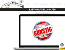 Tablet Screenshot of lastminute-flughafen.de